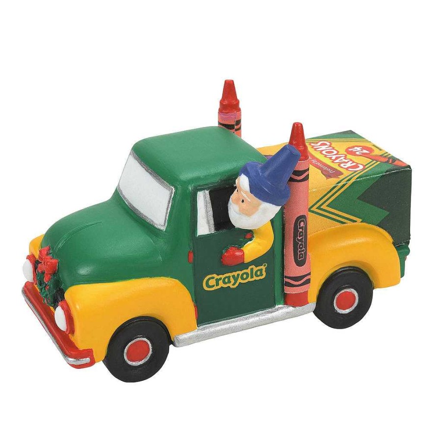 Department 56 Crayola Delivery Service North Pole Series