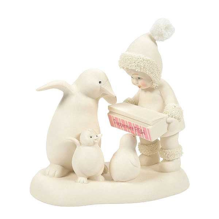 Department 56 Peppermint Fish Snowbabies Classic Collection