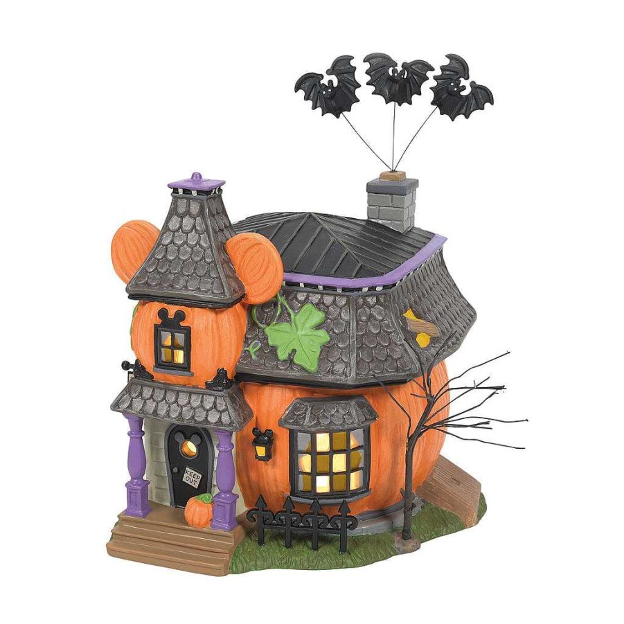 Department 56 Mickey'S Haunted Manor Disney Village