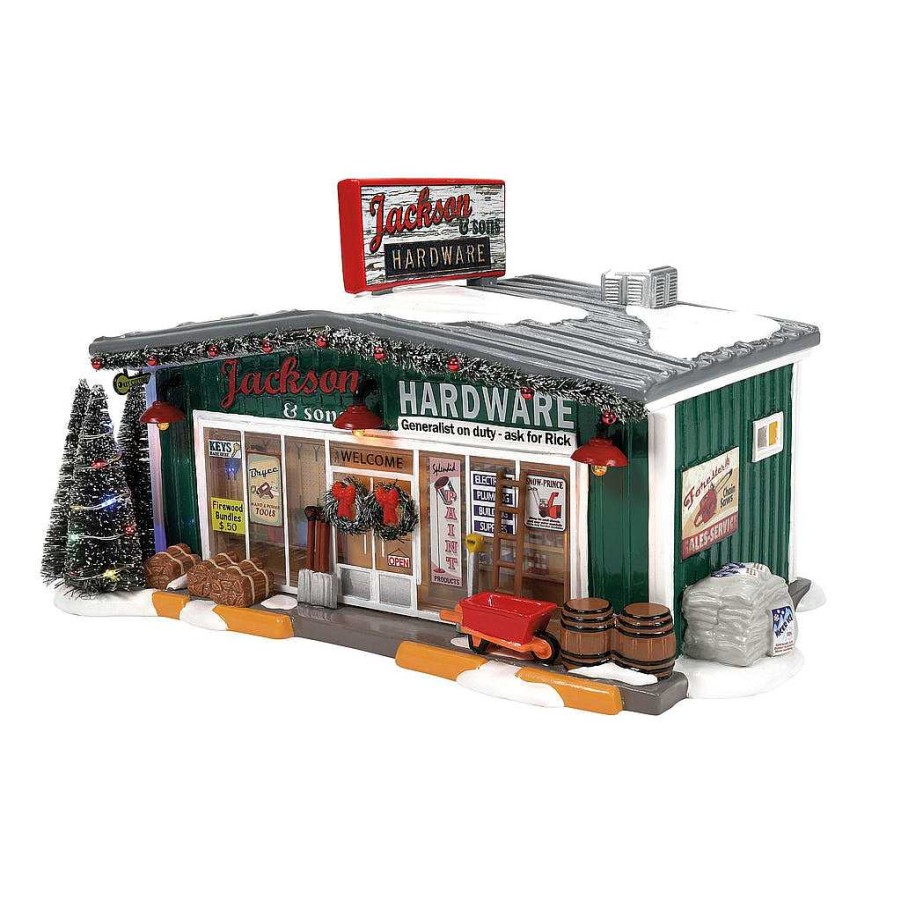 Department 56 Fe Jackson & Son'S Hardware Original Snow Village