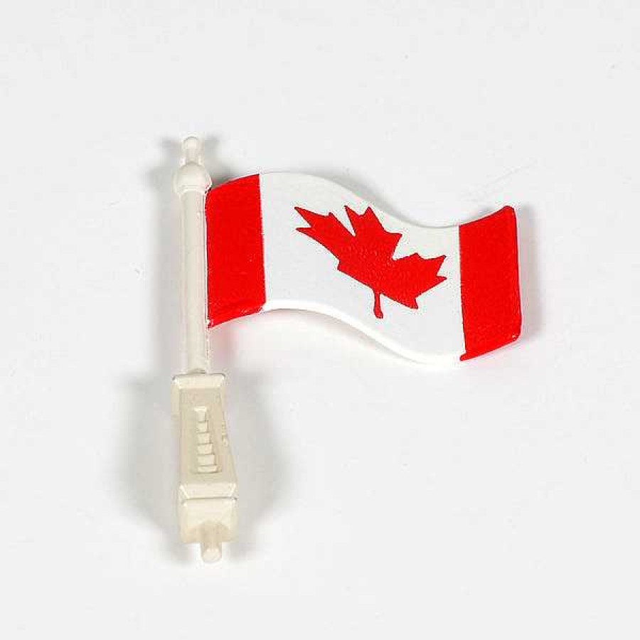 Department 56 Village Town Hall Canadian Flag Replacement Parts