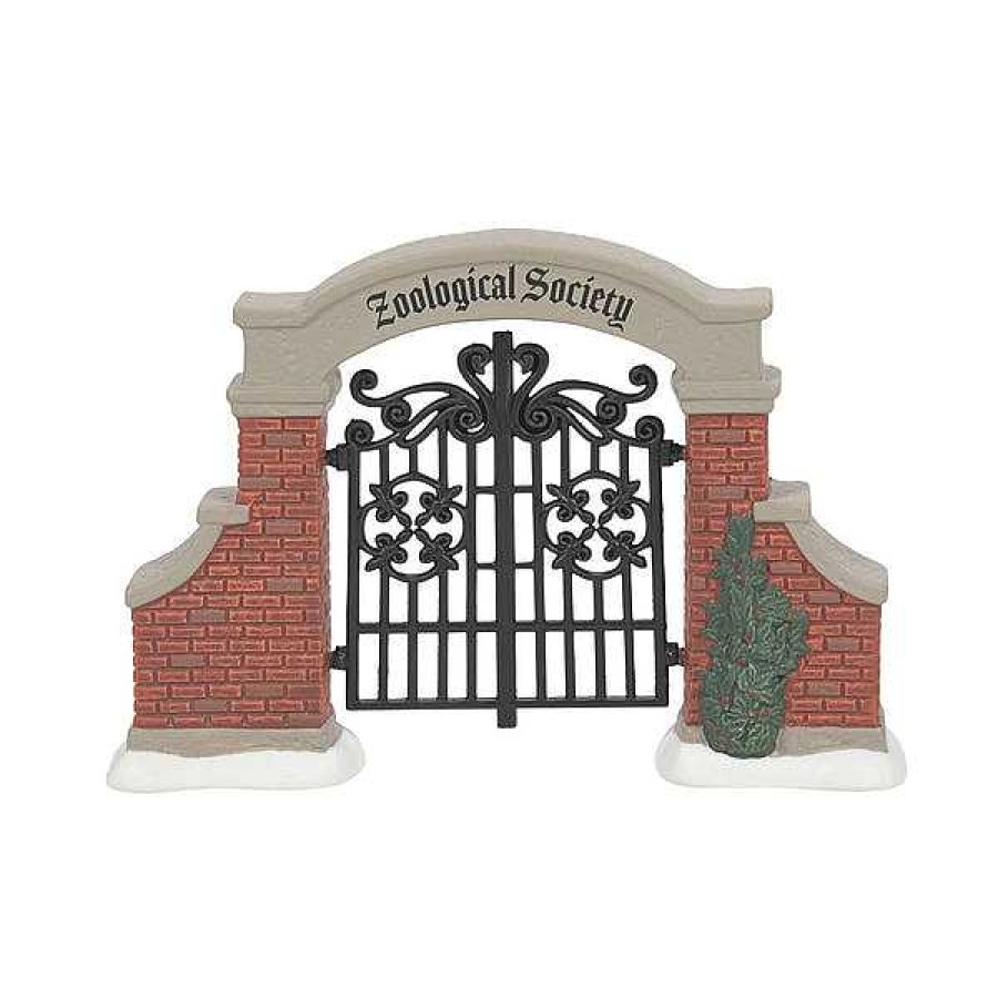 Department 56 Zoological Gardens Gate Village Accessories