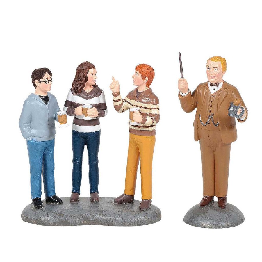 Department 56 Professor Slughorn & The Trio Harry Potter Village