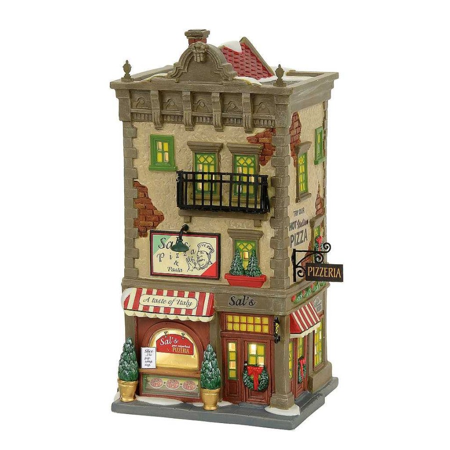 Department 56 Sal'S Pizza & Pasta Christmas In The City