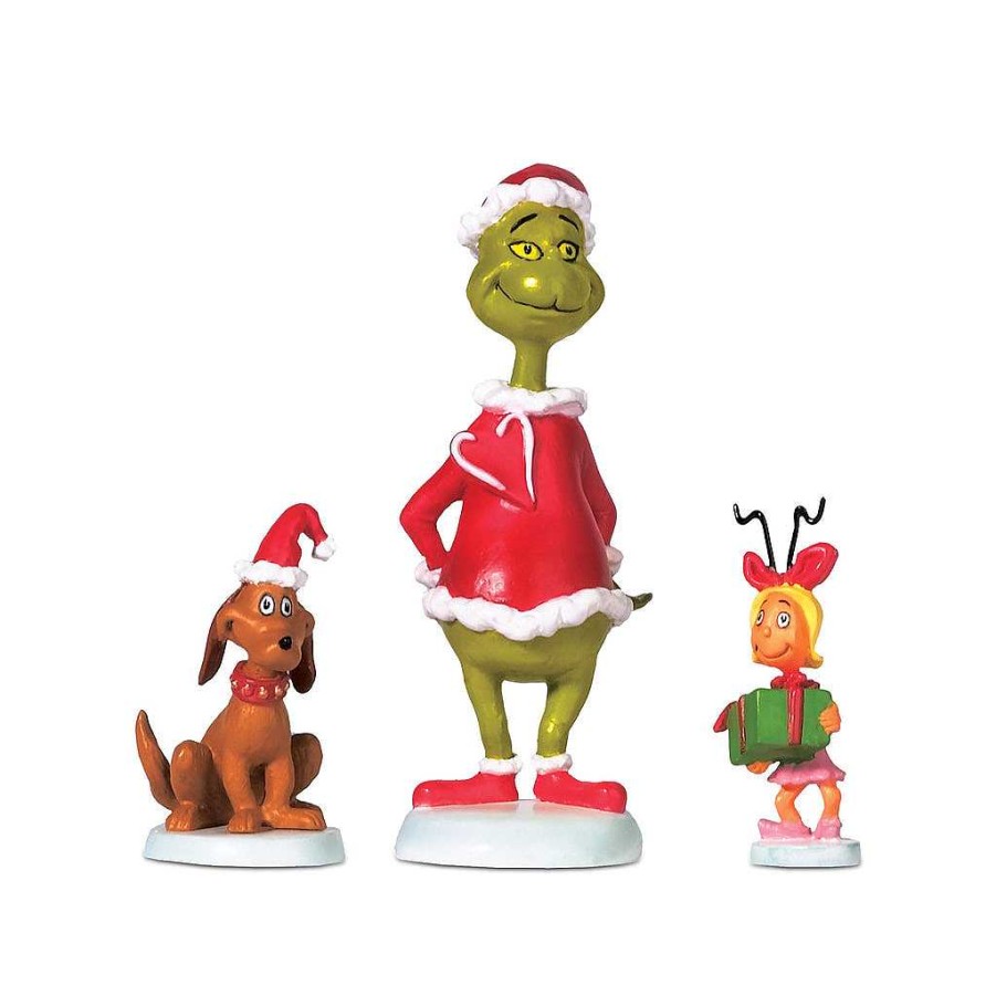 Department 56 Grinch Max & Cindy-Lou Who Grinch Villages