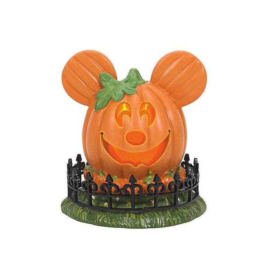 Department 56 Mickey'S Town Center Pumpkin Disney Village