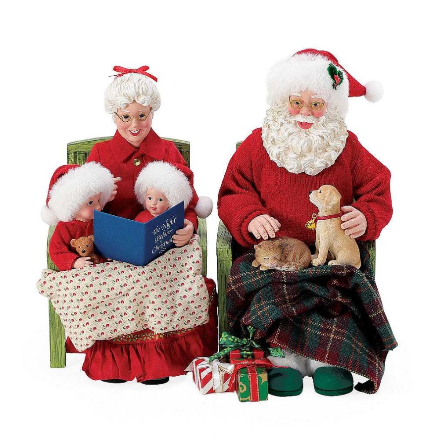 Department 56 Storytime New Santas