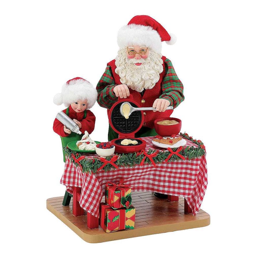 Department 56 Walffle-Y Cute New Santas