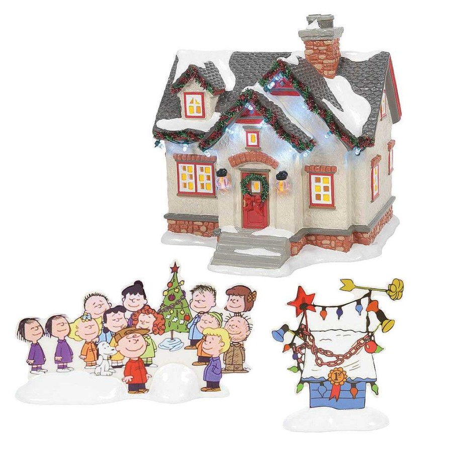 Department 56 The Peanuts House Original Snow Village