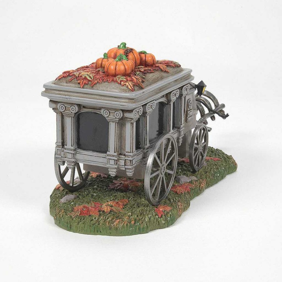 Department 56 Disneyland Haunted Hearse Snow Village Halloween