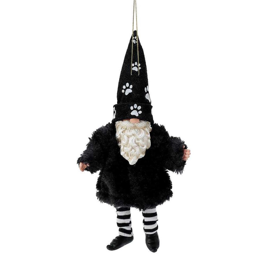 Department 56 Gnome Furry Pet Orn Blk Sale