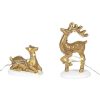 Department 56 Lit Deer Yard Decor Village Accessories