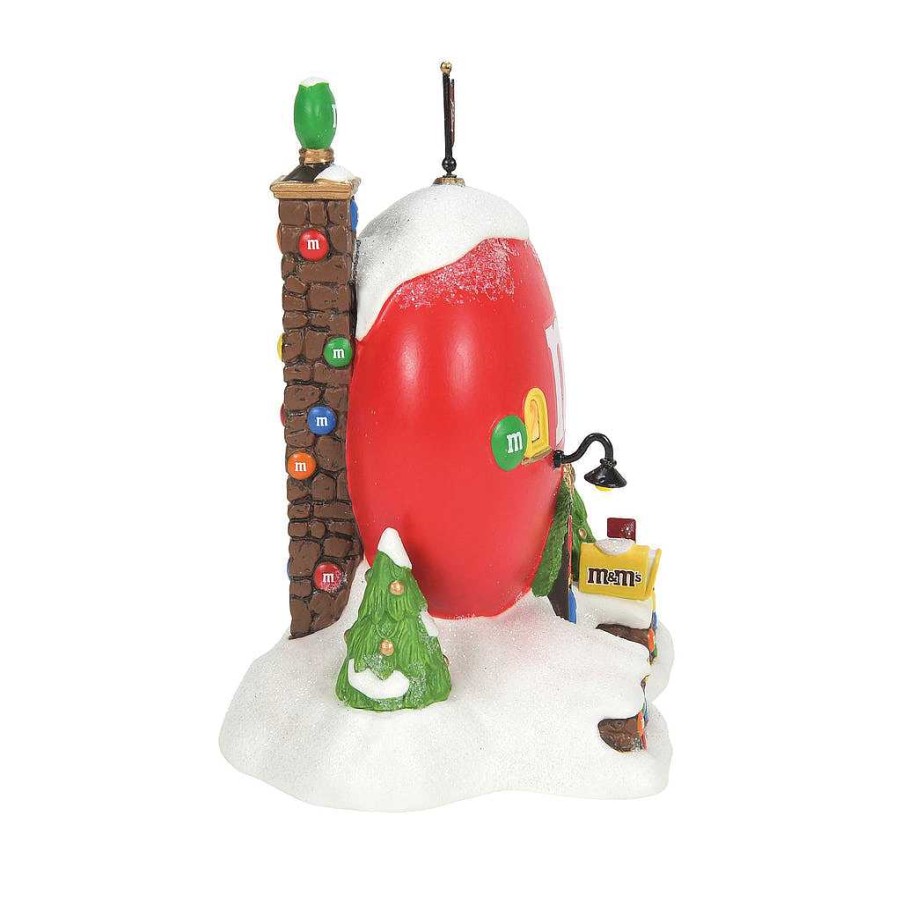 Department 56 Red'S M&M Cottage North Pole Series