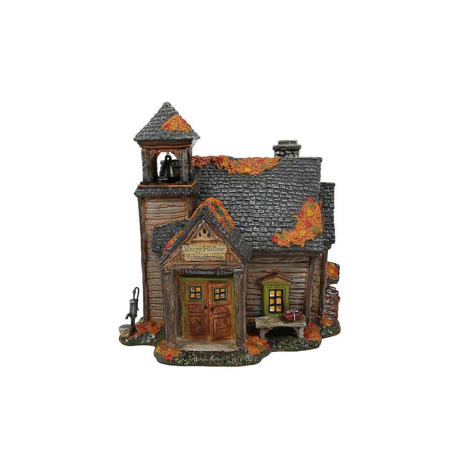 Department 56 Sleepy Hollow School House Snow Village Halloween