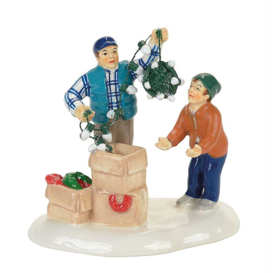 Department 56 Clark & Rusty Cont. Tradition Original Snow Village