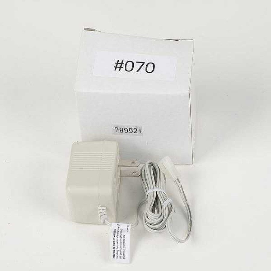 Department 56 Replacement Adapter 12V Ac 350Ma White Male Aux Clip Replacement Parts