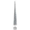 Department 56 Tall Silver Glitter Spike Tree Christmas Basics