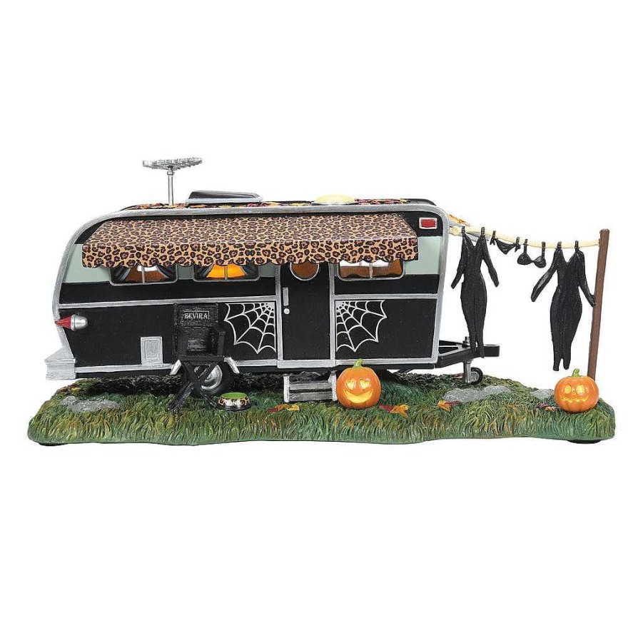 Department 56 Elvira'S Celebrity Trailer Hot Properties Village