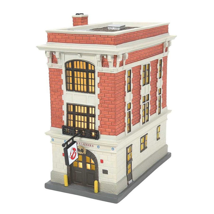 Department 56 Ghostbusters Firehouse Hot Properties Village