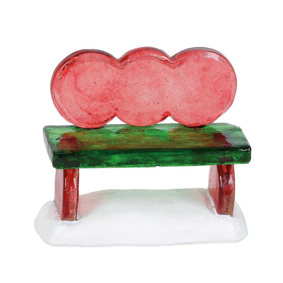 Department 56 Candy Corner Bench Village Accessories