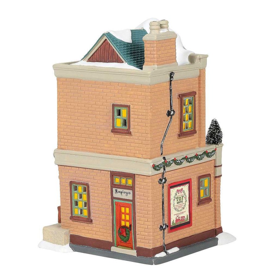 Department 56 Model Railroad Shop Christmas In The City