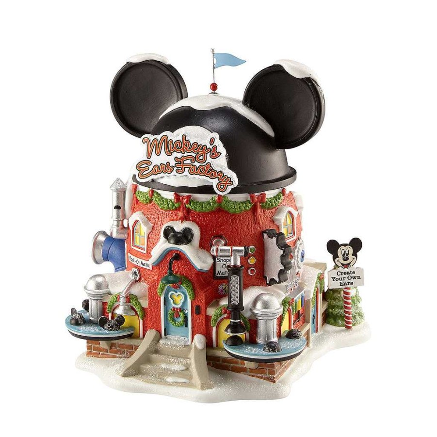 Department 56 Mickey'S Ears Factory North Pole Series