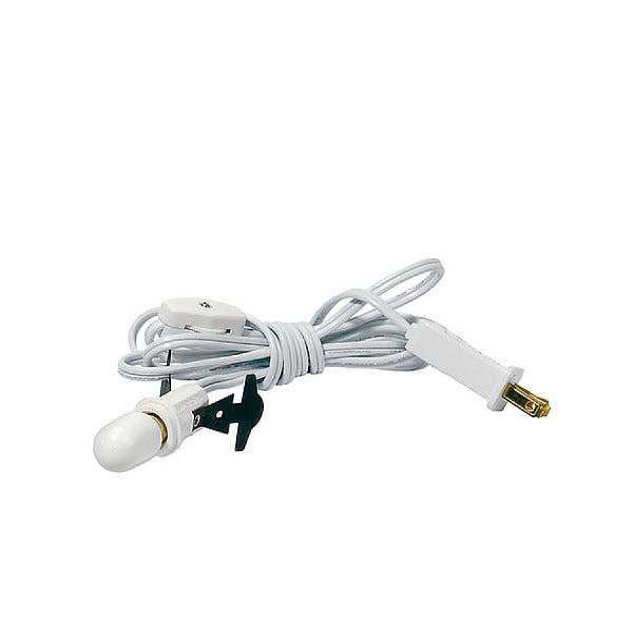 Department 56 White Single Light Cord Set #021 Replacement Parts