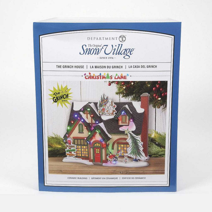 Department 56 The Grinch House Original Snow Village