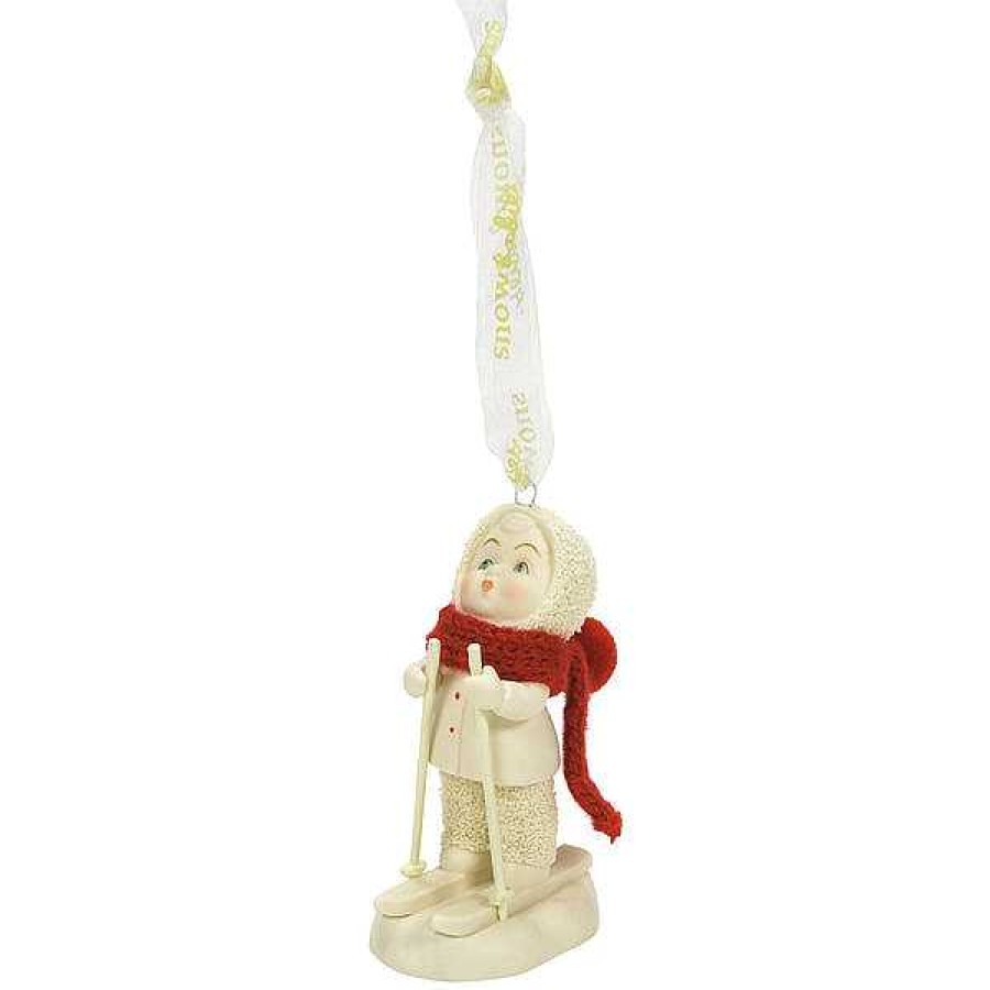 Department 56 First Time On Skis Ornament Snowbabies Ornaments