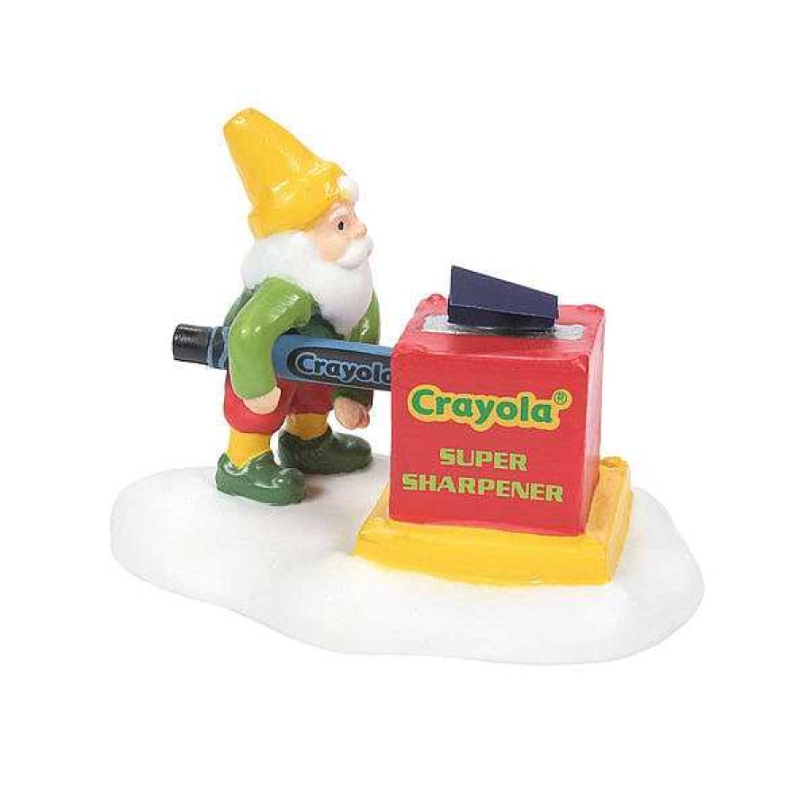 Department 56 Crayola Super Sharpener North Pole Series