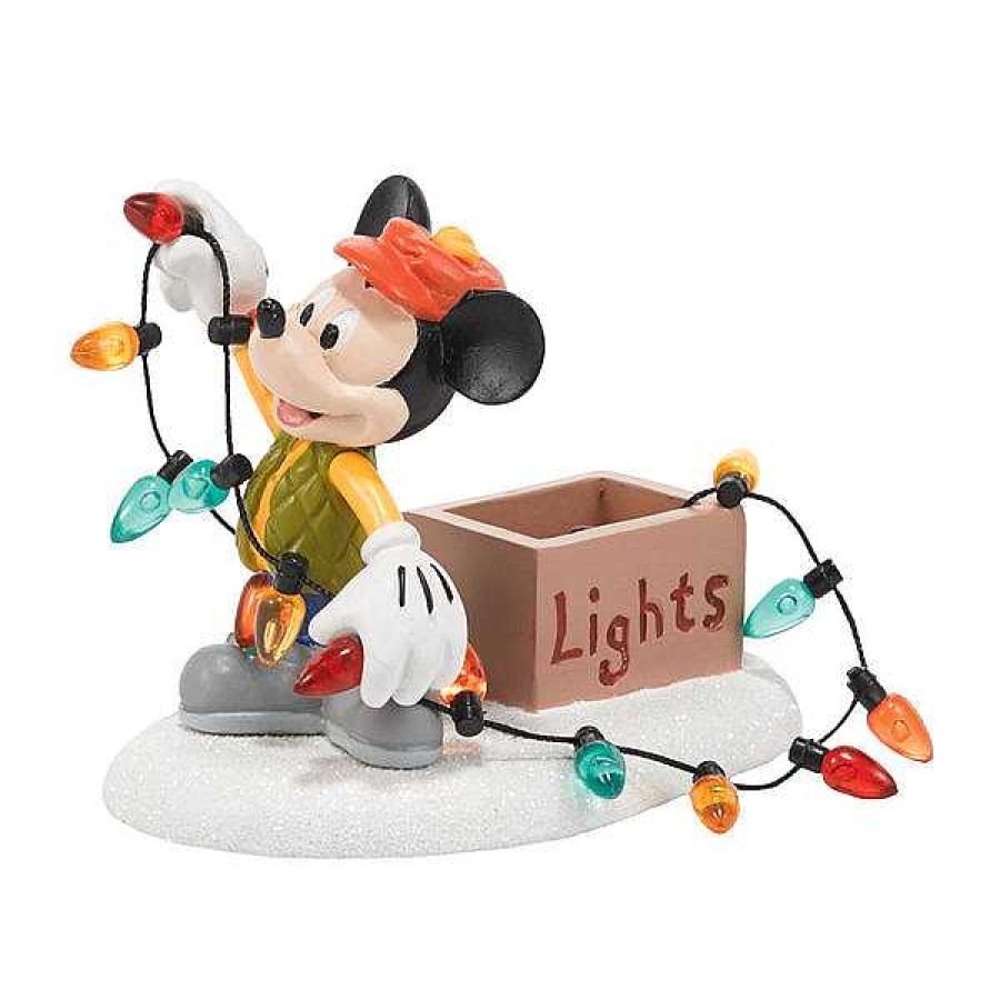 Department 56 Mickey Lights Up Christmas Disney Village