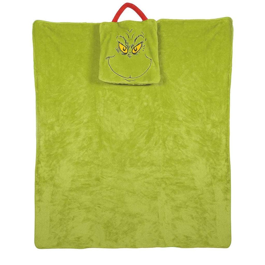 Department 56 Grinch Travel Blanket Snowpinions