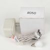 Department 56 Replacement Adapter 3V Dc 900Ma White Male Aux Clip Replacement Parts