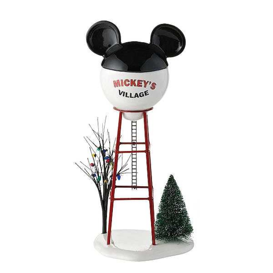 Department 56 Mickey Water Tower Disney Village