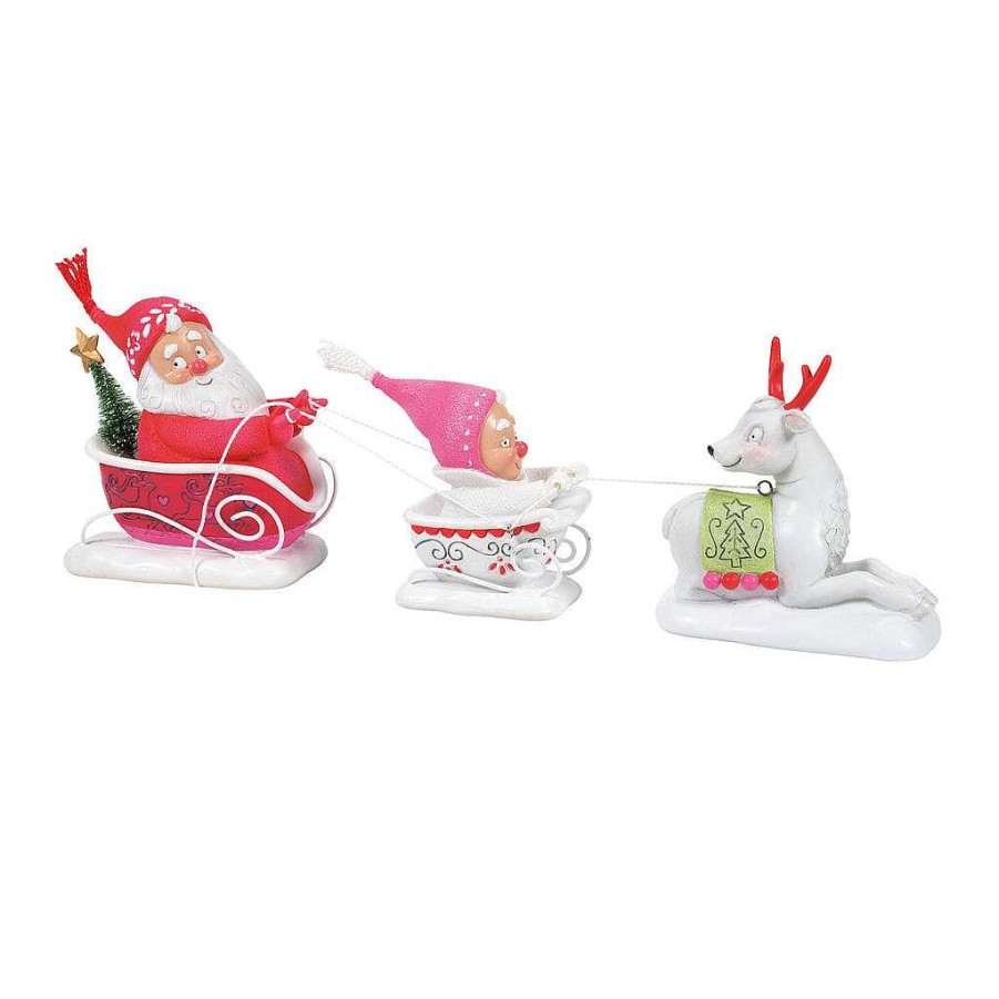 Department 56 Sleigh Away Gnome Snowpinions