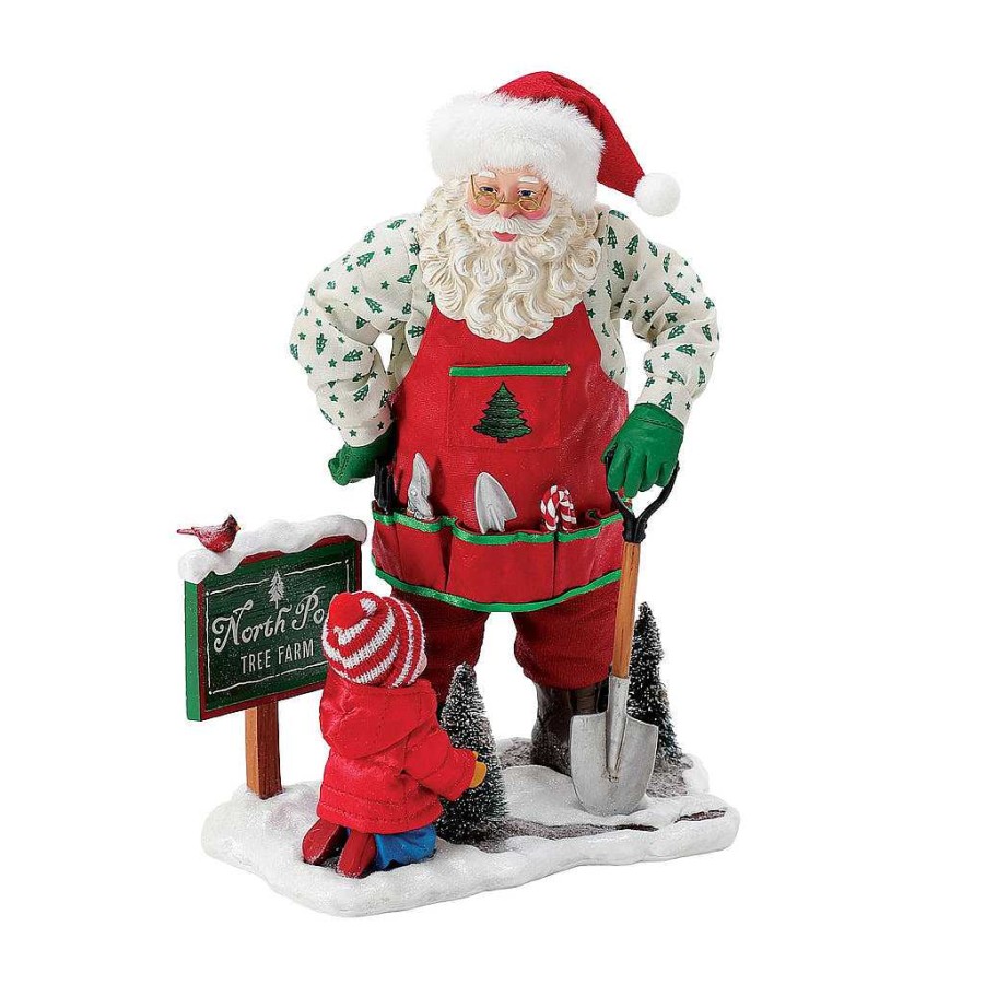 Department 56 Sprucing Up New Santas