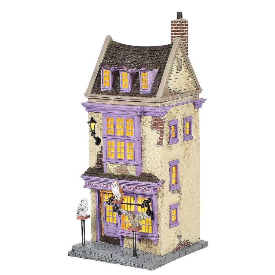 Department 56 Eeylops Owl Emporium Harry Potter Village